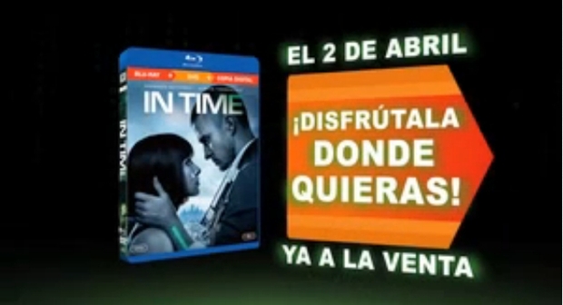 Trailer IN TIME en blu-ray