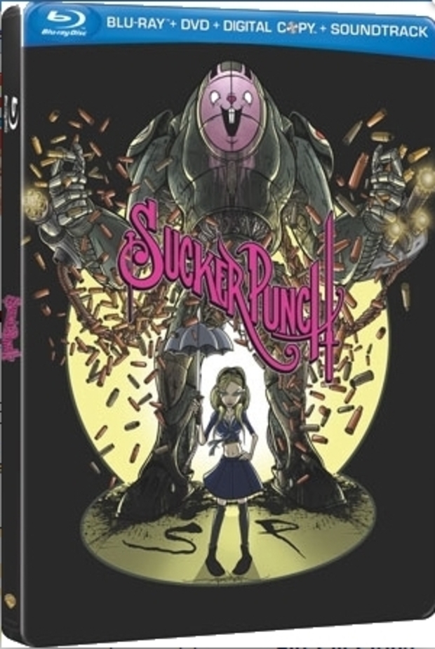 Sucker Punch Blu-ray		 Comic-Con Exclusive SteelBook / Blu-ray + DVD + CD + Digital Copy