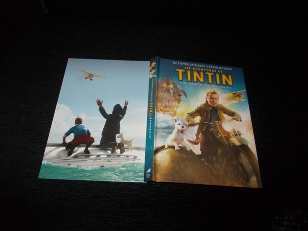 Las Aventuras de Tintin: El Secreto del Unicornio (Digibook) - Portada/Contraportada