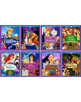 Caratulas blu-ray DISNEY (fan made)