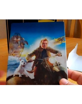 The Adventures of Tintin :The Secret of the Unicorn Blu-Ray Boxset with Snowy Statue and Steelbook