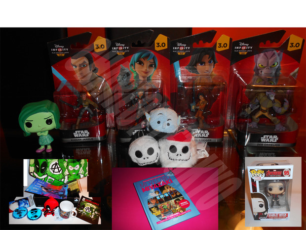 Pedidos disneystore.es - zavvi.es - amazon.es + compras - (14-09-15)
