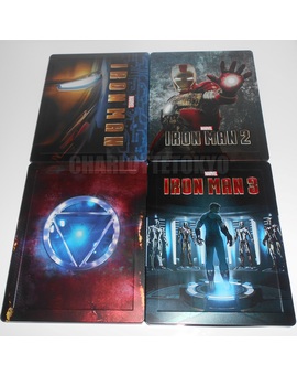 Colección Iron Man - Steelbook - (CharlotteTokyo)