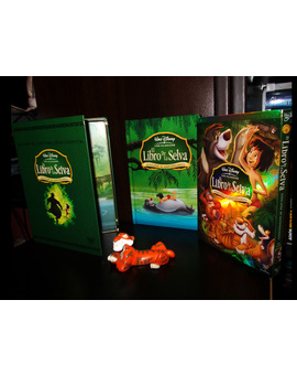 El Libro de la Selva (Edición de lujo para coleccionistas/40 Aniversario) (DVD) + figura 