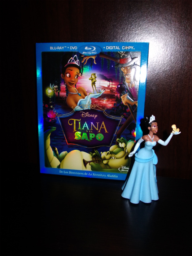 Tiana y el Sapa (Blu-ray) + Figura