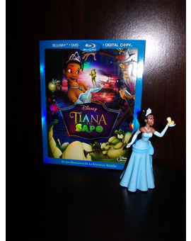 Tiana y el Sapa (Blu-ray) + Figura