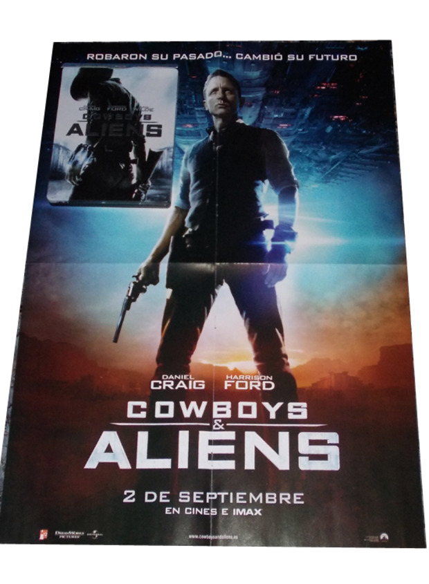 Cowboys & Aliens (Steelbook) - Poster