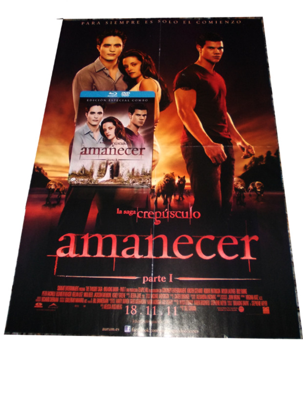 Amanecer parte 1 (Steelbook) - Poster