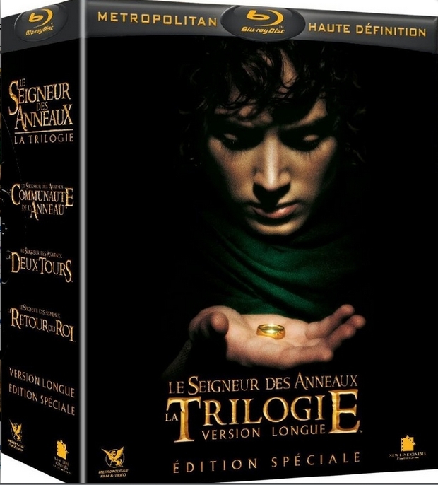 The Lord of the Rings: The Motion Picture Trilogy Blu-ray (Edición Francesa)