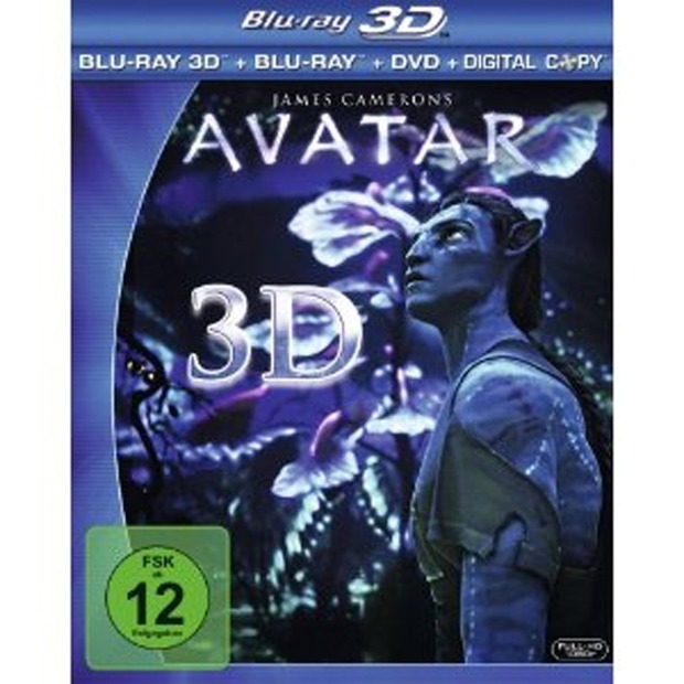 Avatar 3D Blu-ray (Edición Alemana)