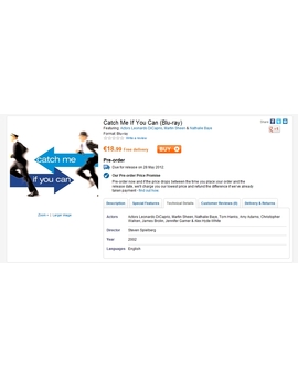 Catch Me If You Can (Blu-ray)