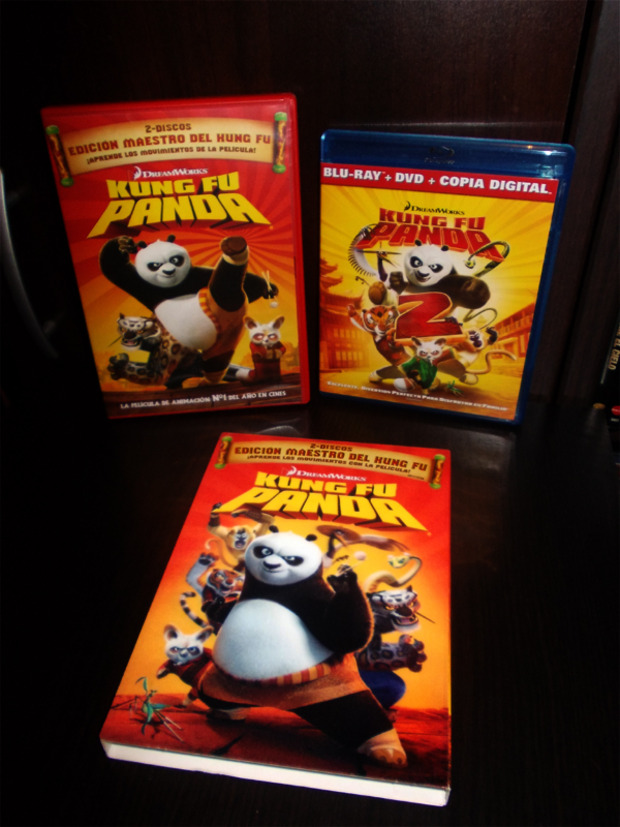 Kung fu Panda (DVD),Kung fu Panda 2 (Blu-ray combo)