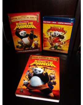Kung fu Panda (DVD),Kung fu Panda 2 (Blu-ray combo)