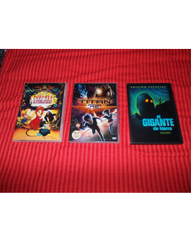 Películas de animación (DVD)