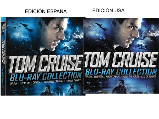 Tom Cruise Colección Ediciones España - Usa Blu-ray