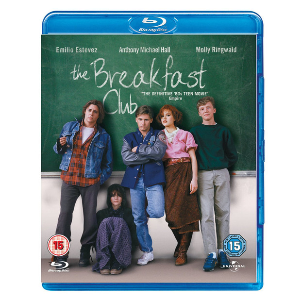 The Breakfast Club Blu-ray (Edición UK),diferente portada a la de aquí