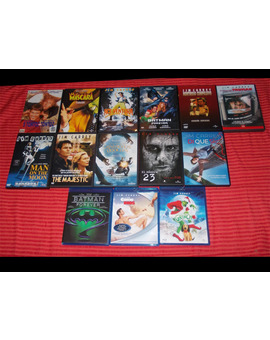 Películas Jim Carrey.Colección DVD/Blu-ray