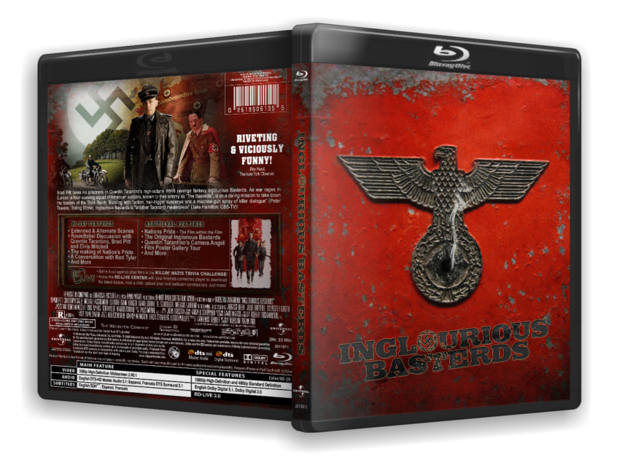 Inglourious Basterds (Caratula No Oficial)