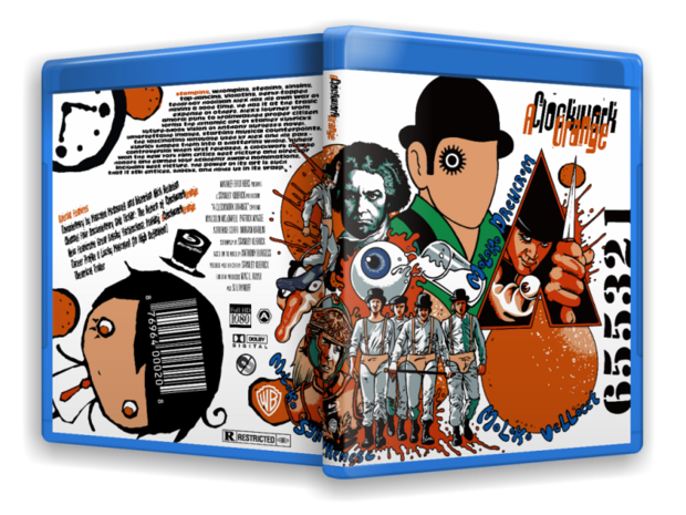 A Clockwork Orange (Caratula No Oficial) - (2) - 