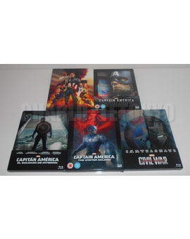 Colección Capitán America  /Steelbook/   (CharlotteTokyo)