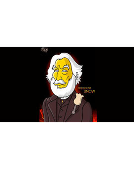 'Los juegos del hambre' caracterizados al estilo 'Simpson' -4-