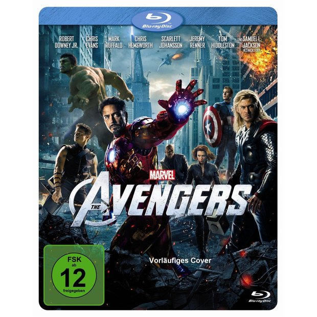 The Avengers Blu-ray Steelbook / Blu-ray 3D + Blu-ray