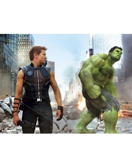 The Avengers - Ojo de Halcón y Hulk