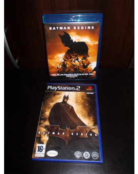 Batman Begins (Blu-ray) y (Videojuego)