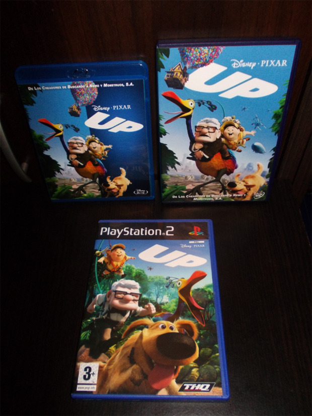 UP (Blu-ray/DVD/Videojuego)