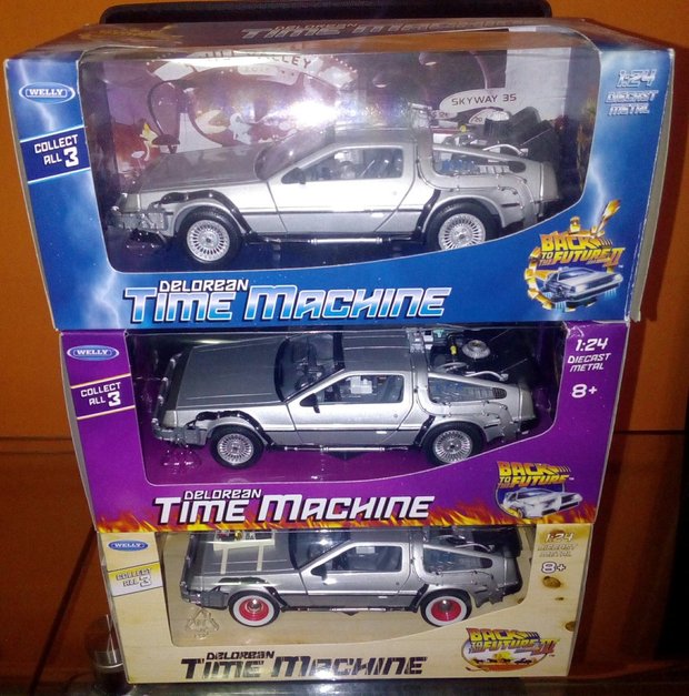 Colección completa Delorean Regreso Al Futuro (CharlotteTokyo)
