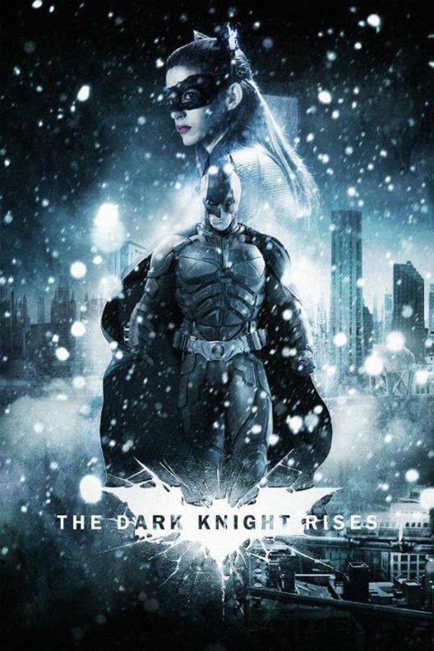 Poster Batman y Catwoman { THE DARK KNIGHT RISES }