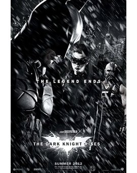 Batman,Catwoman y Bane The Dark Knight Rises  (poster)