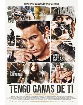 Tengo ganas de ti, póster final. Hache tendrá que elegir