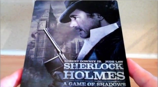 Sherlock Holmes A Game of Shadows Blu-ray Steelbook review