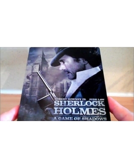 Sherlock Holmes A Game of Shadows Blu-ray Steelbook review