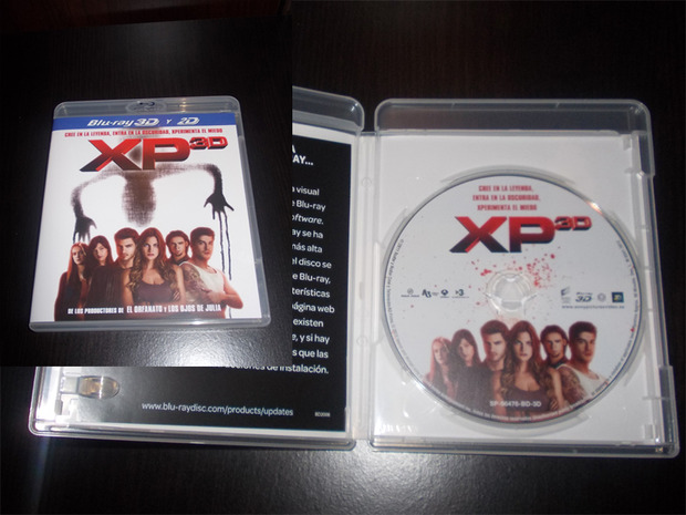 XP3D BLU-RAY 3D Y 2D (solo viene un disco)