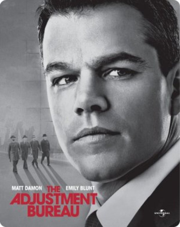 The Adjustment Bureau Blu-ray		 Limited Edition SteelBook / Blu-ray + DVD + Digital Copy