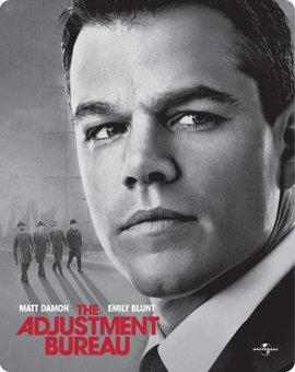The Adjustment Bureau Blu-ray		 Limited Edition SteelBook / Blu-ray + DVD + Digital Copy