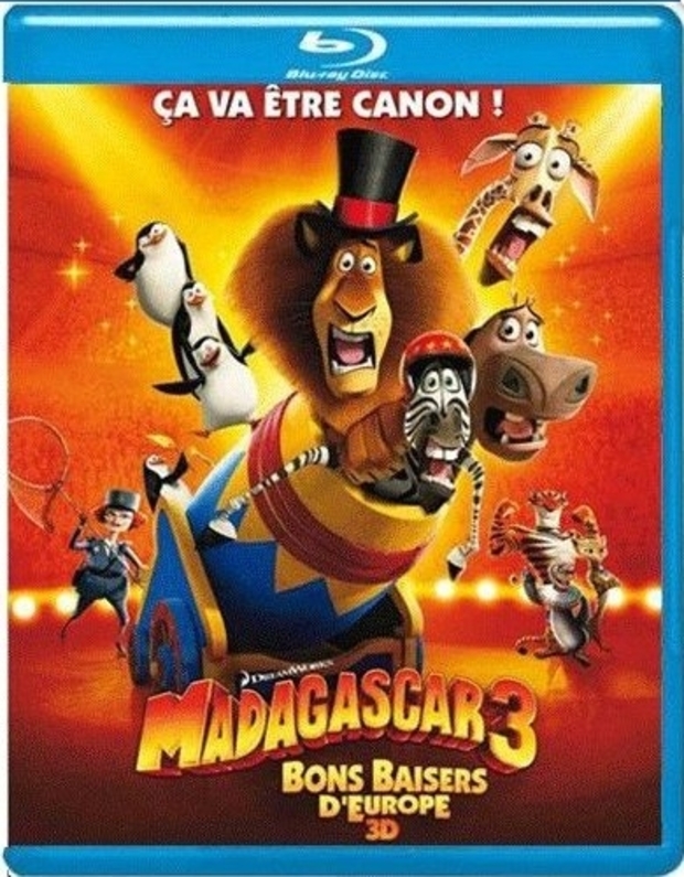 Madagascar 3: Europe's Most Wanted Blu-ray