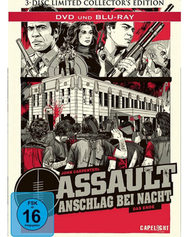 Assault on Precinct 13 Blu-ray		 Assault - Anschlag bei Nacht | Limited Collector's Edition Mediabook / Blu-ray + DVD
