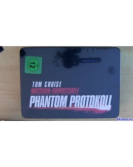 Mission Impossible STEELBOOK Ghost Protocol blu-ray unboxing review Import