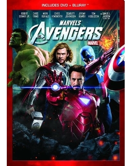 The Avengers Blu-ray		 DVD Packaging / Blu-ray + DVD