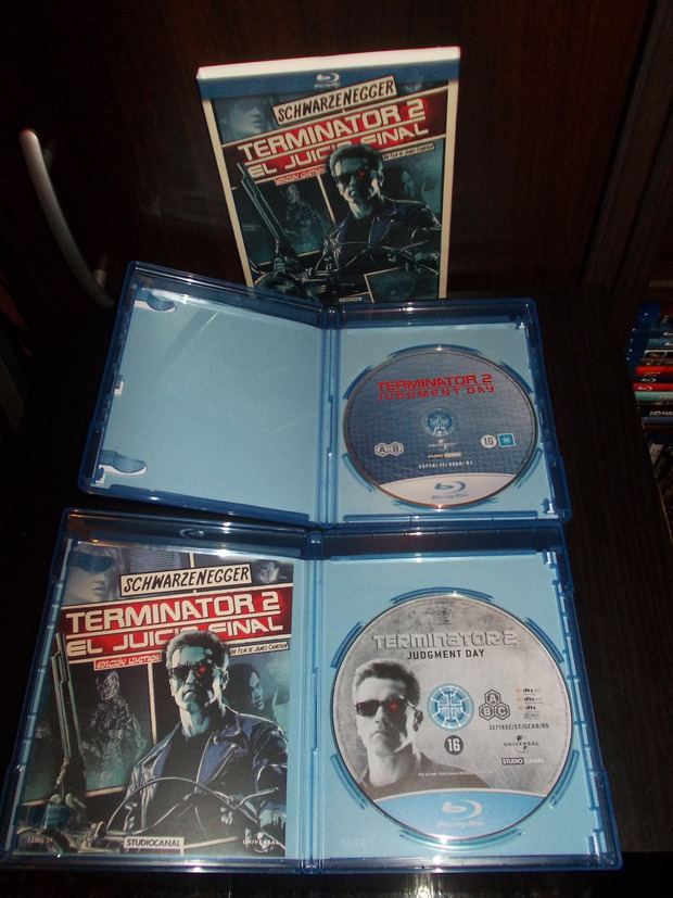 Terminator 2 El juicio final (Blu-ray "normal" y Cómic)