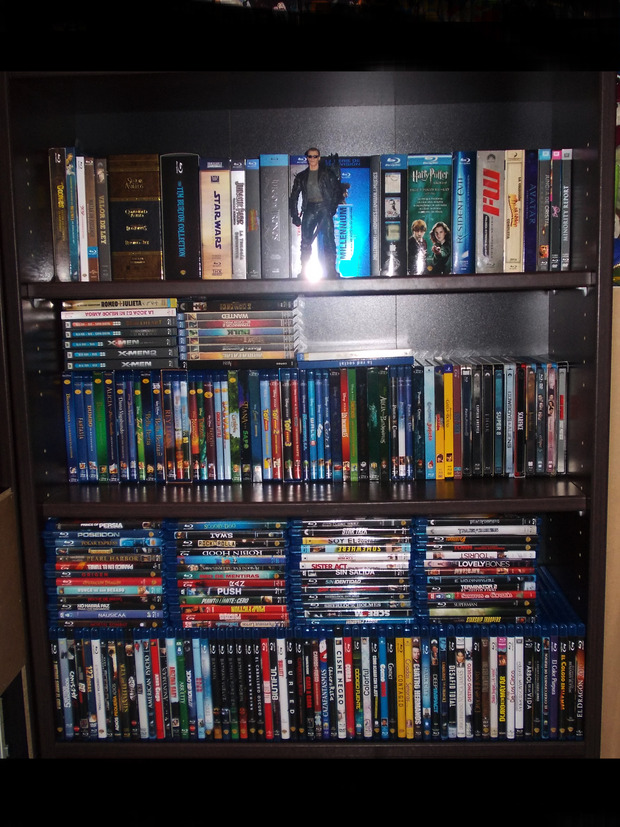 Nuevos cambios en mi colección blu-ray (decoración)