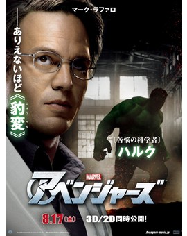 Póster Bruce Banner / The Hulk
