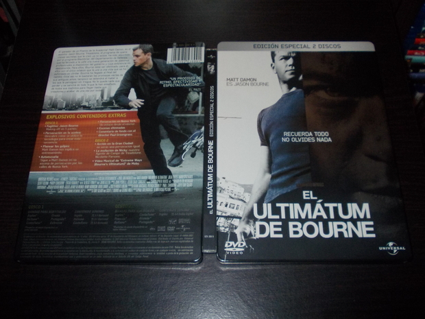 El ultimátum de Bourne (-DVD Steelbook-)