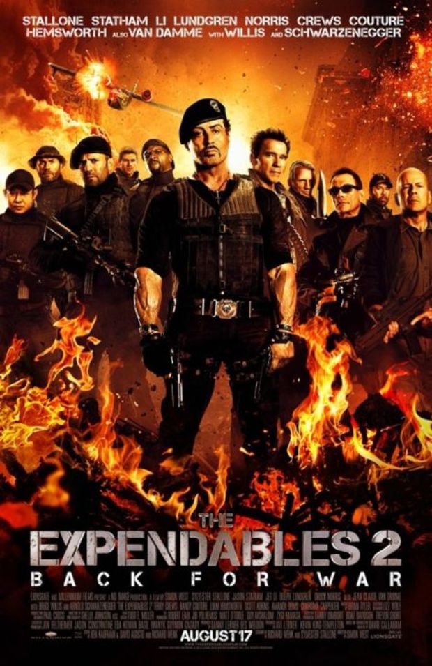 The Expendables.Todos,todos... (póster)