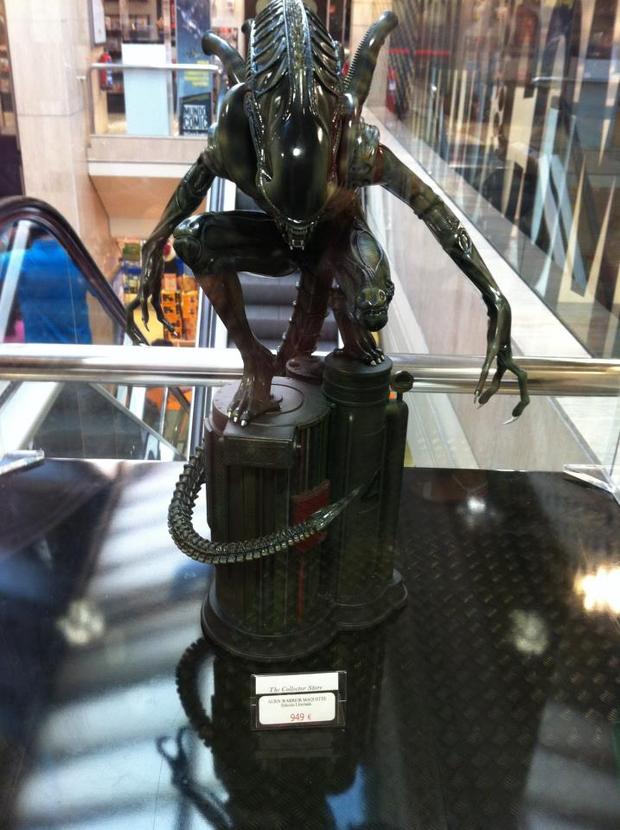 Maqueta de Alien vista en ECI de Sol. Os podéis hacer con ella por €949 de ná.