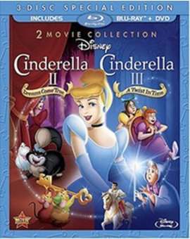 Cinderella II: Dreams Come True / Cinderella III Blu-ray		 Blu-ray + DVD