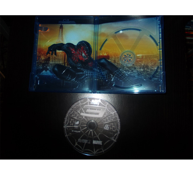 Spider-Man 3 -Interior Blu-ray-